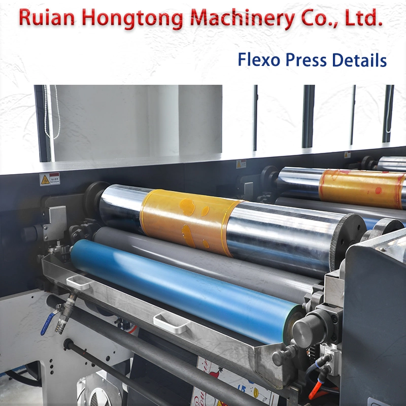 Kraft Paper Food Package Flexographic Printers BOPP Pet PE Bag Ci Flexo Printing Machine