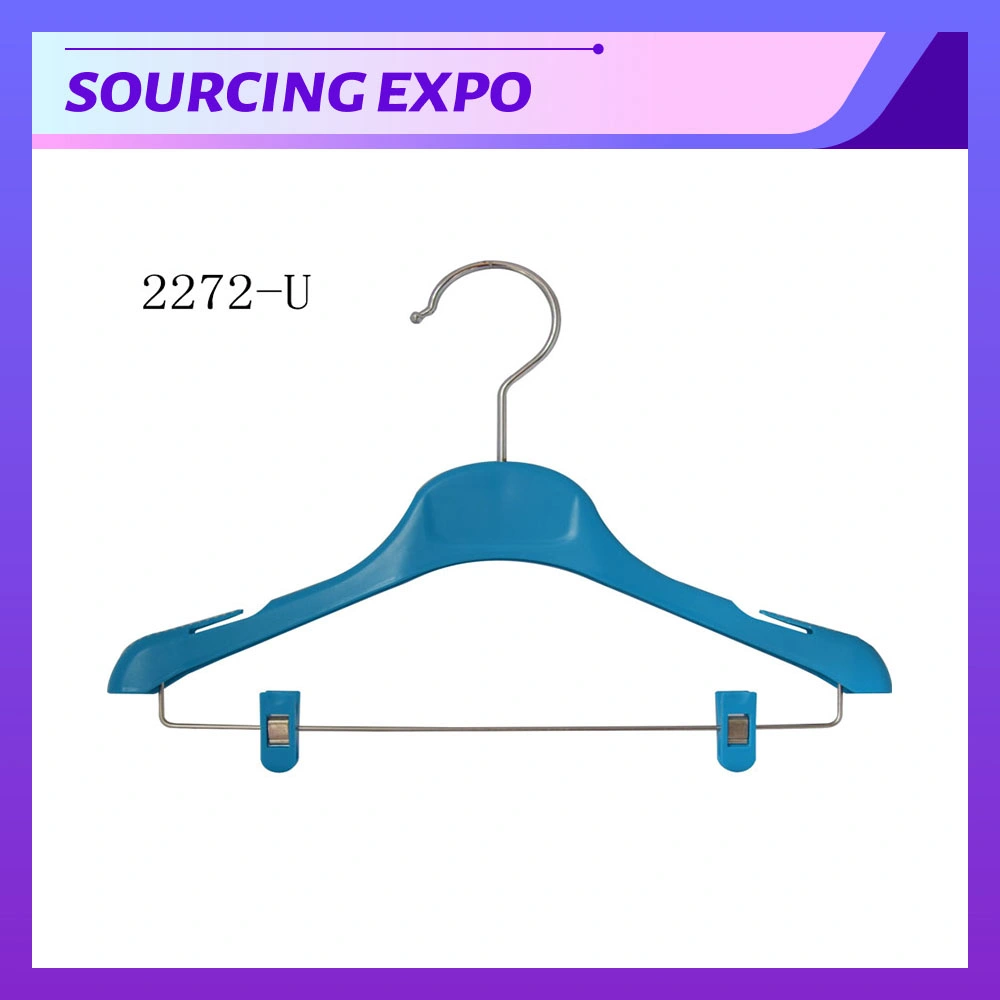 Wholesale/Supplier Custom Coat Display Children Plastic Hanger for Shop