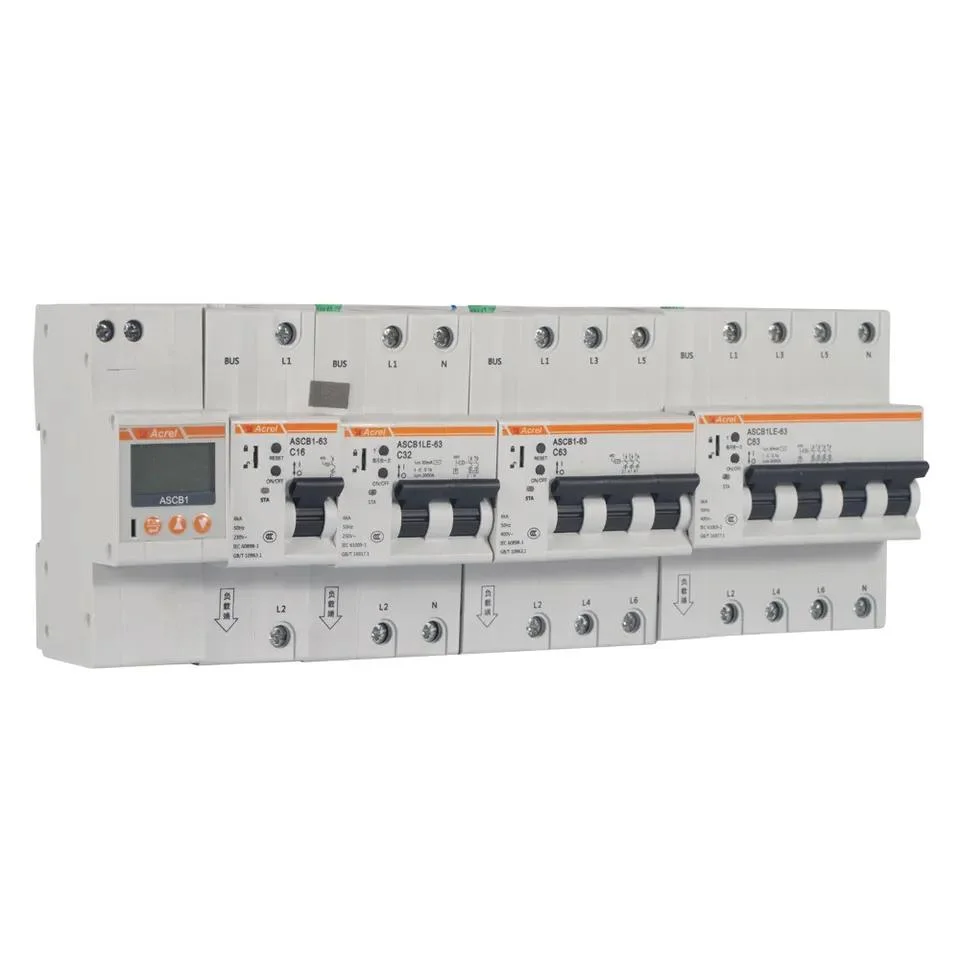 Acrel Ascb1-63-C16-1p 63A Rated Current Intelligent Circuit Breaker Optional 4G Smart Remote Control for Overload Protection