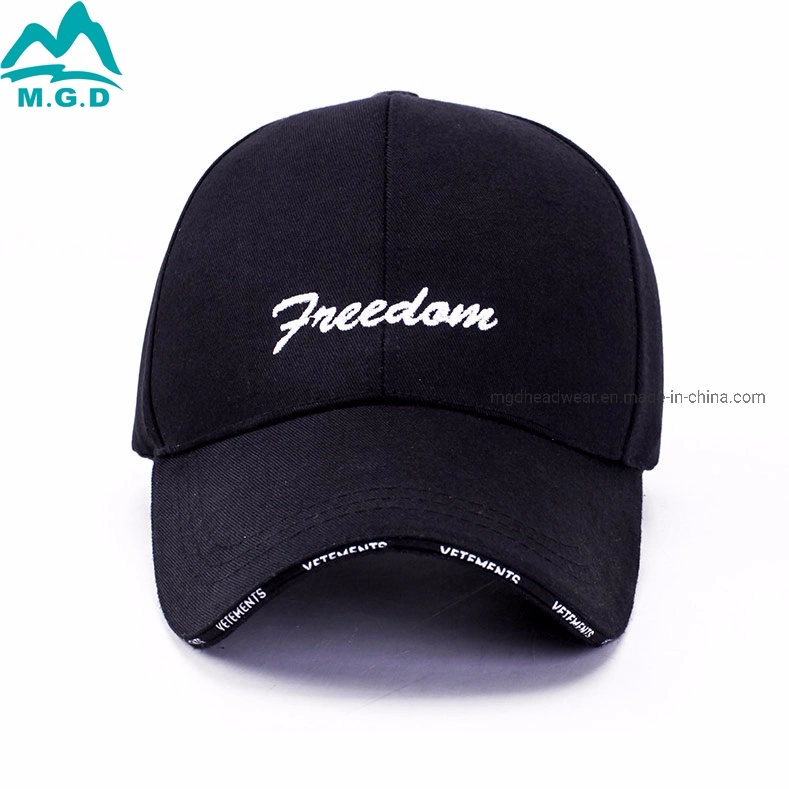 Fashion Embroidery Hats Cotton Material Spring Fall Baseball Cap