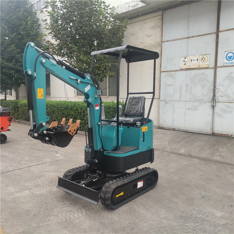 China Marke HT 1ton Mini Bagger CE EPA Erde bewegen Maschinen Diggers Baufarm Gargen Kleine Schaufel Micro Bagger