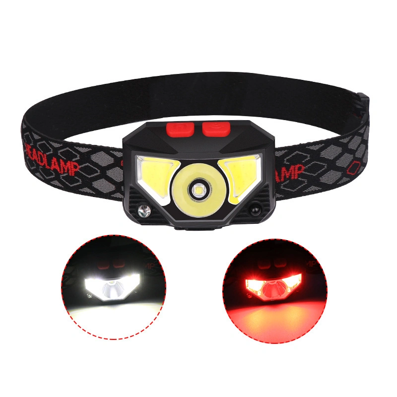 LED Rechargeable Head-Mounted Induction High-Quality Night Running Fishing Strong Light