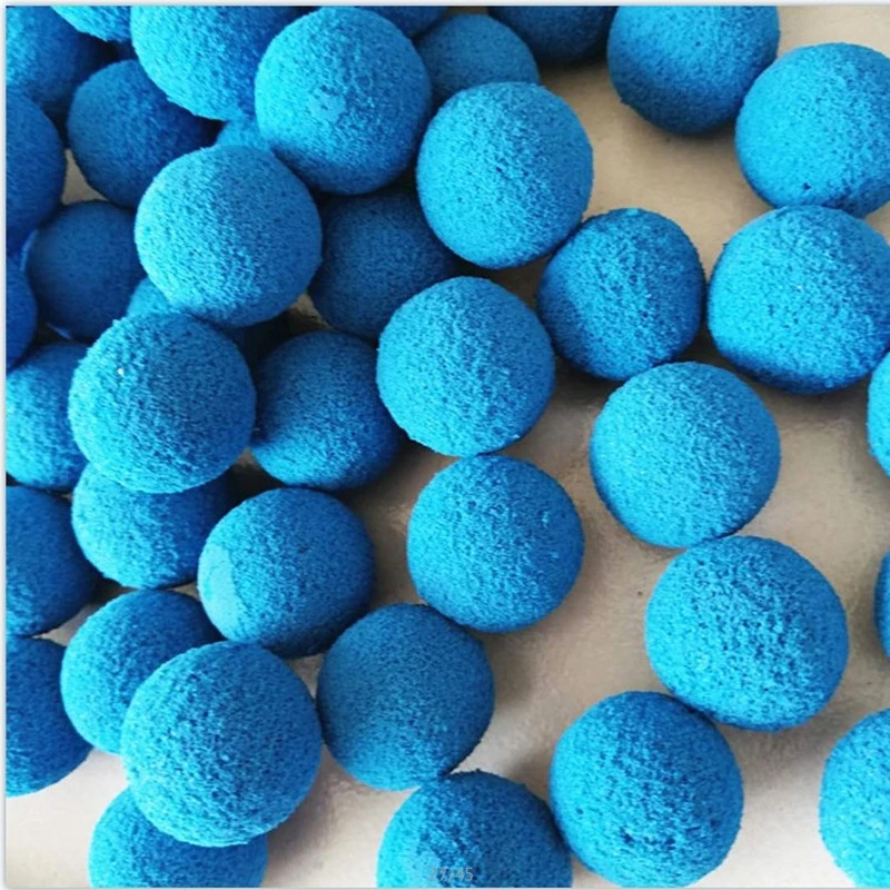 18mm19mm Sponge Peeling Rubber Ball, Emery Rubber Ball, Siliconized Rubber Ball for Power Plant