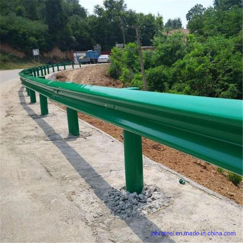 Standard Highway Road Traffic Safe Galvanized Flex W Beam Guardrail for Sale