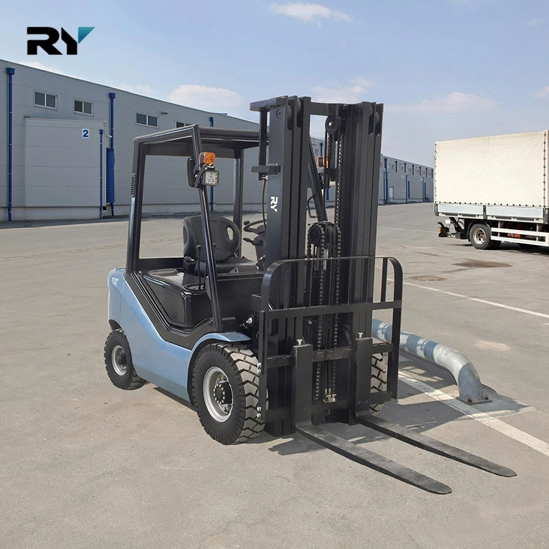 ميتسوبيشي/أكسينشاي/Yanmar/Nissan 1T - 5t Royal Standard Export Packing Diesel المستخدم رافعة شوكية