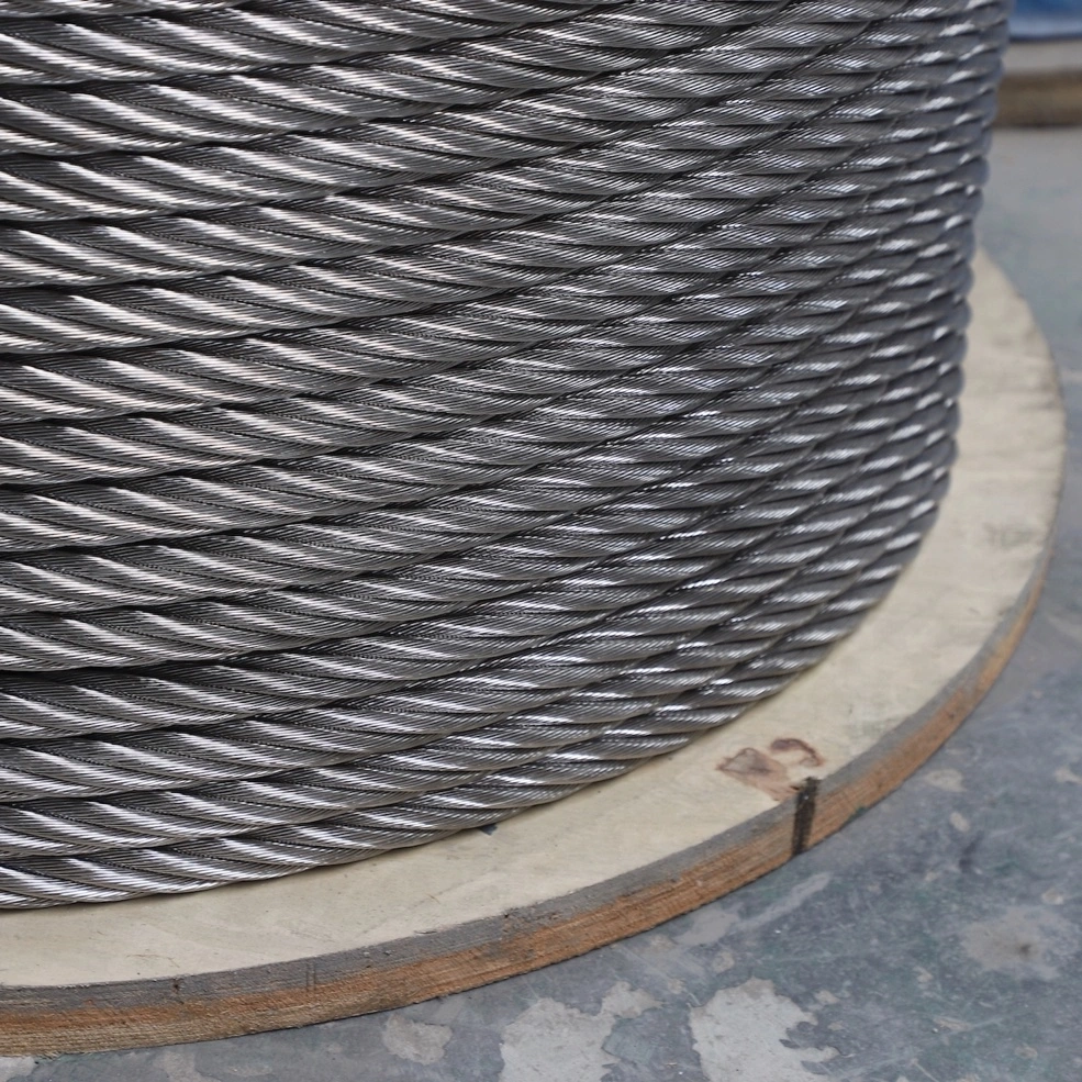 Steel Cable Carbon Elevator Crane Plastic Coated Galvanized Stainless Steel Wire Rope