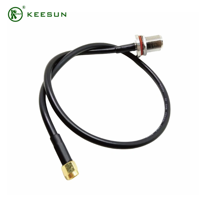 Low Loss Flexible Coaxial Rg58 Cable with SMA Male to N Male Antenna for Router