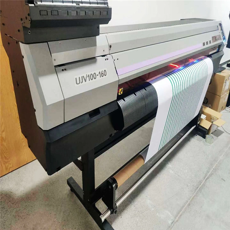 Verdadeira Garantia 64 Polegadas Ujv Mimaki100-160 Inkjet LED UV rolo a rolo de impressão