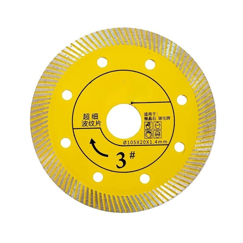 Professional Supply Super Thin Turbo Diamond Saw Blade Cutting Disc for Granite Marble Tiles Porcelain Ceramic