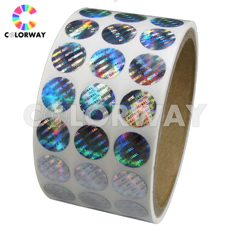 Anti-Fake Label Pinting Custom Temper Proof Hologram Stickers