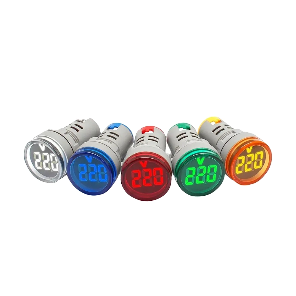 Red Yellow Lamp for Machine Digital Panel LED Lamps Ammeter Indicator Light