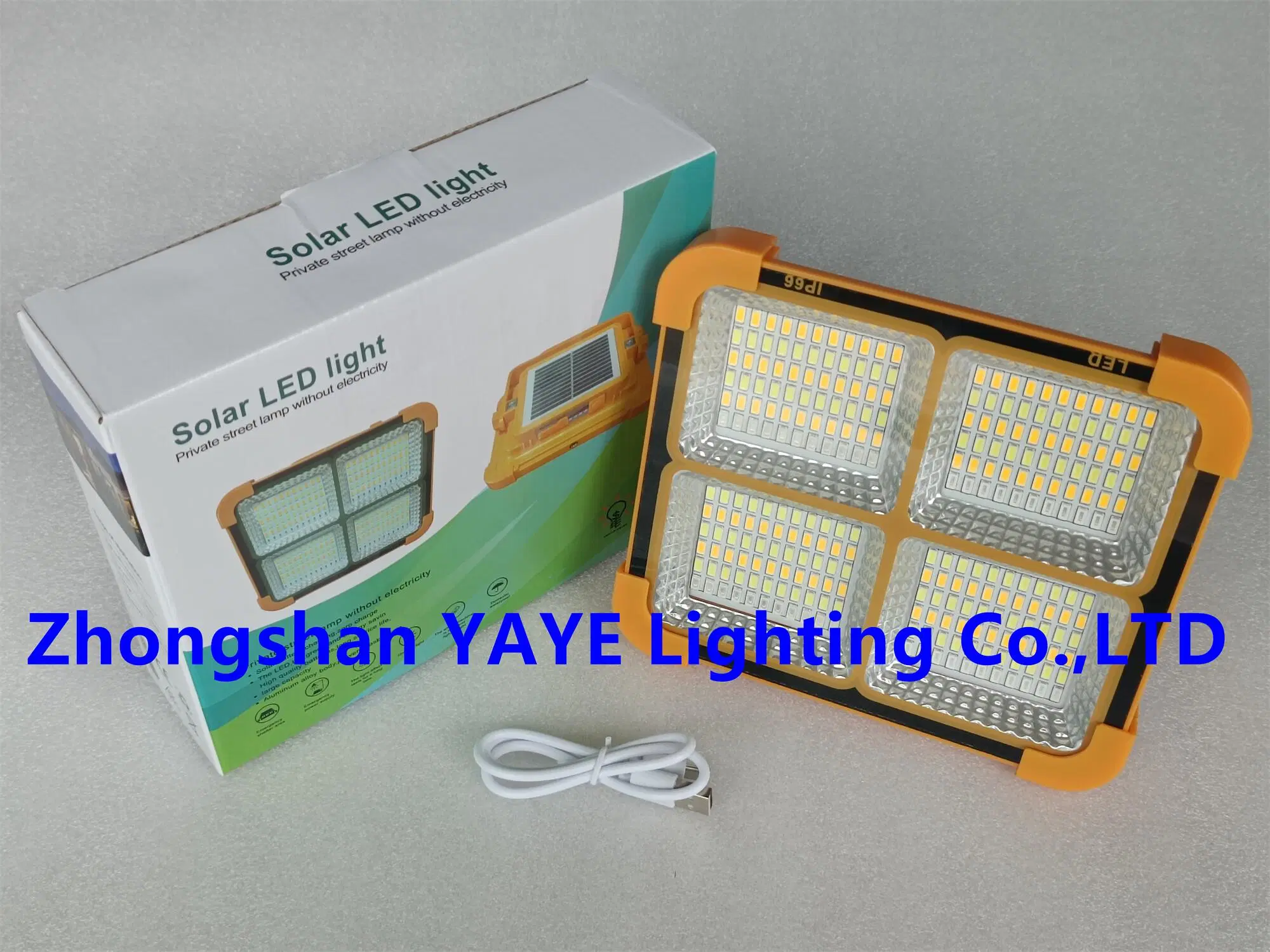 Yaye Hot Selling Factory Price CE Portable Mini 200W Lithium Battery Solar LED Camping Light with 3 Years Warranty/ 1000PCS Stock/Best Supplier