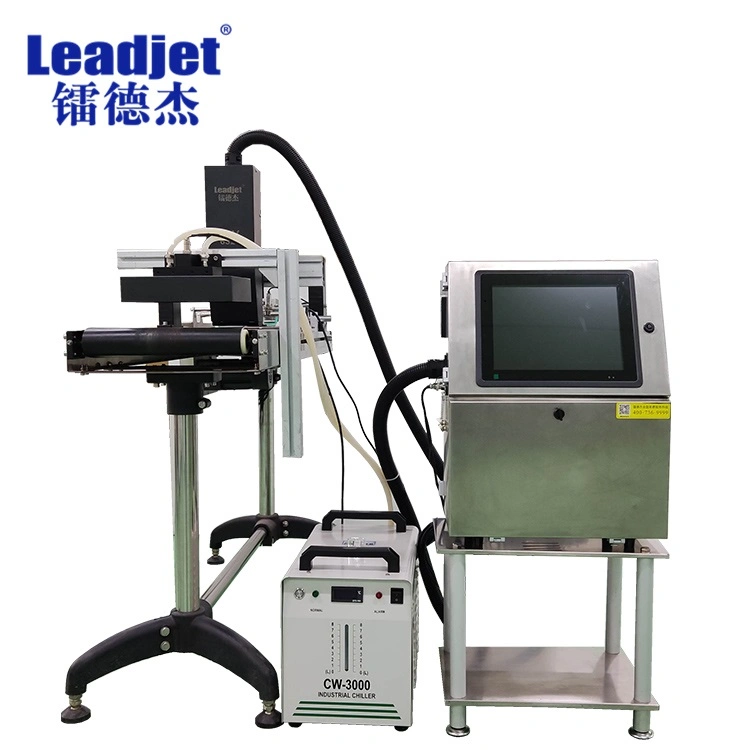 مجموعة رمز QR لطابعة Leadjet UV6320 ذات البيانات المتغيرة أفضل رقم حسب التاريخ وصف المنتج حبر قابل للشفاء بنفسجي آلة الطباعة بنفث الحبر