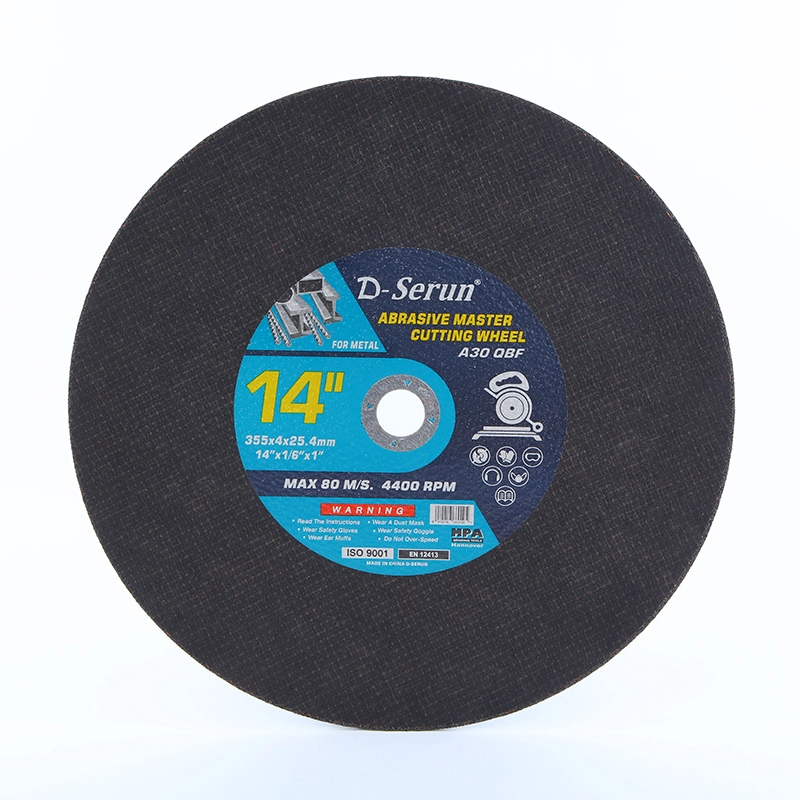 Europe High Speed Cutting Disc Cutting Wheel for Metal/Stainless