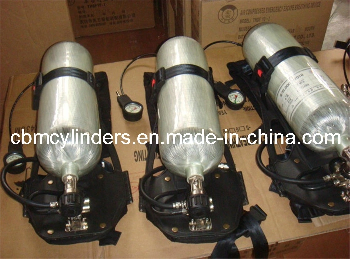 Carbon Fiber Aluminum Gas Cylinders for Scba