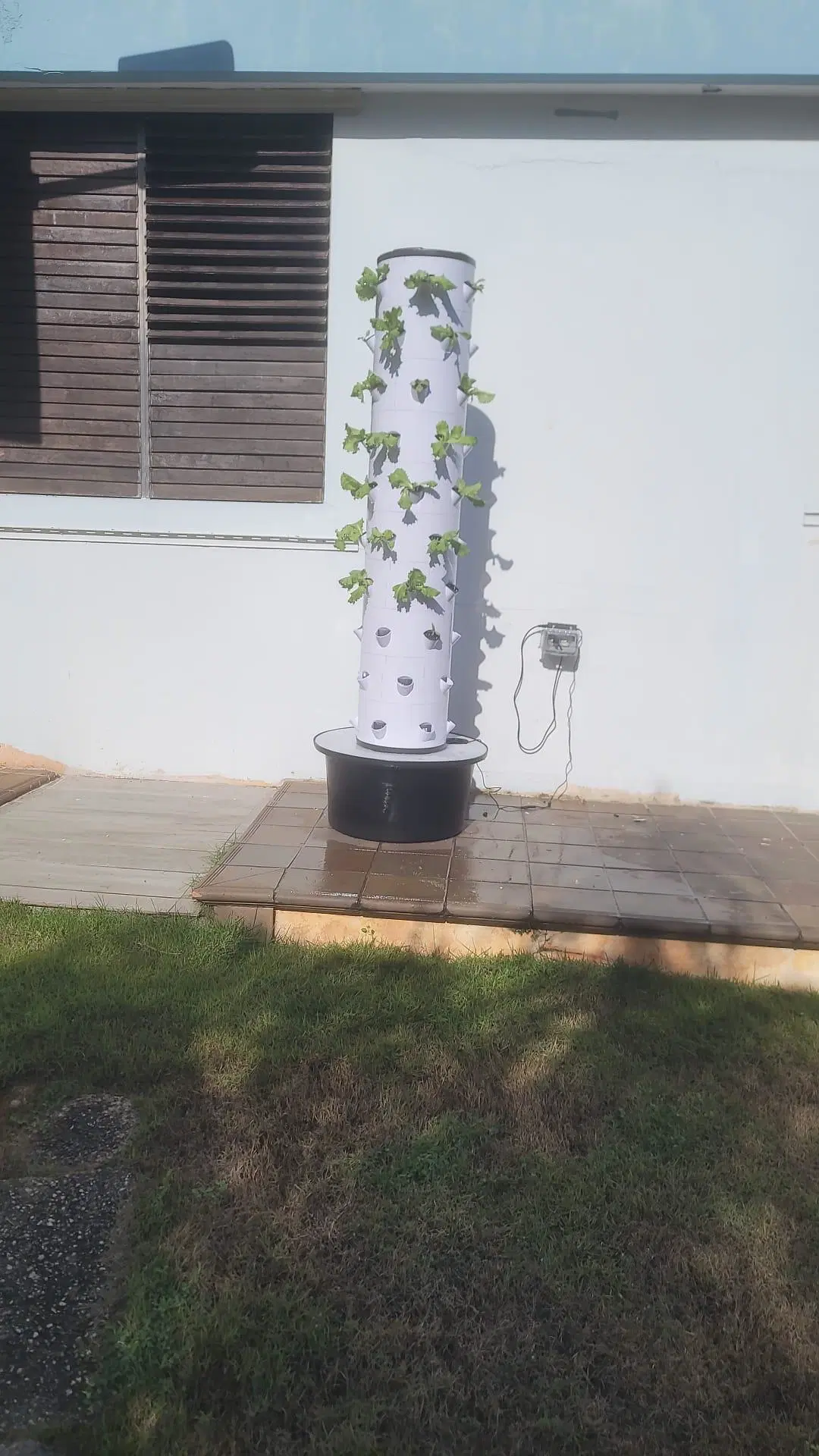 60L Tank 60 Plants Aeroponic Tower Home Garden