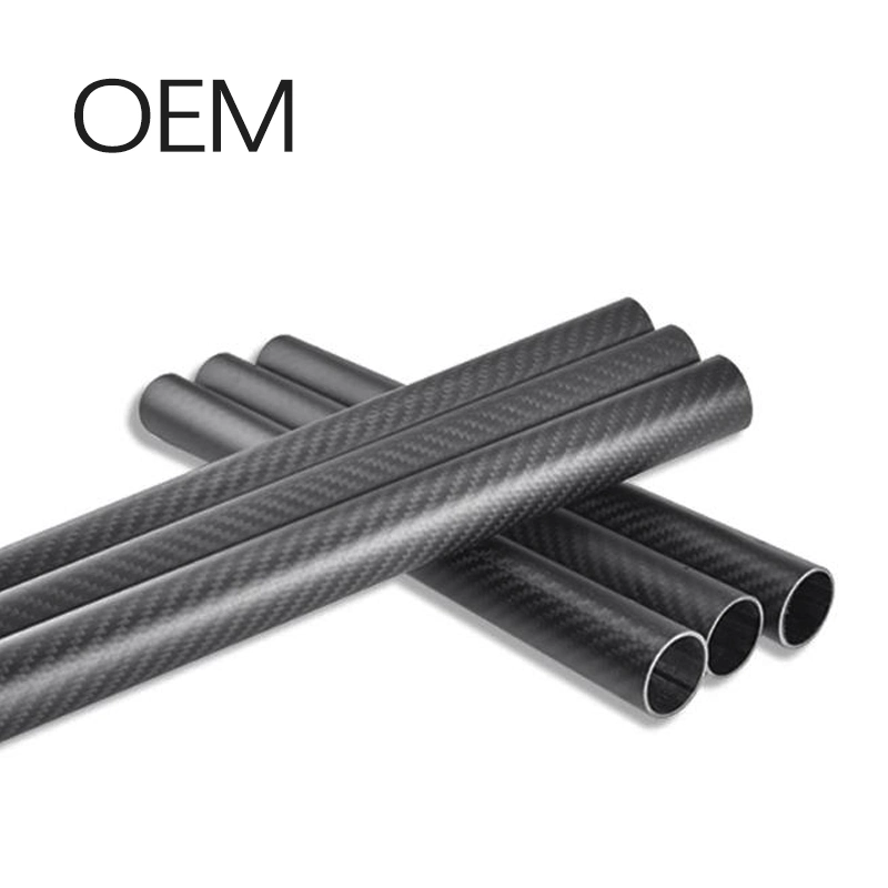 22mm 3K Plain Light Weight Matte Carbon Fiber Tube Factory Product