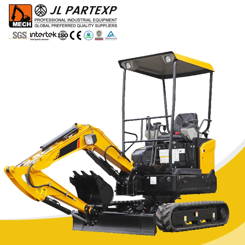 1.8/2 Ton Fine China Brands Compact Mini Crawler Excavator Digger