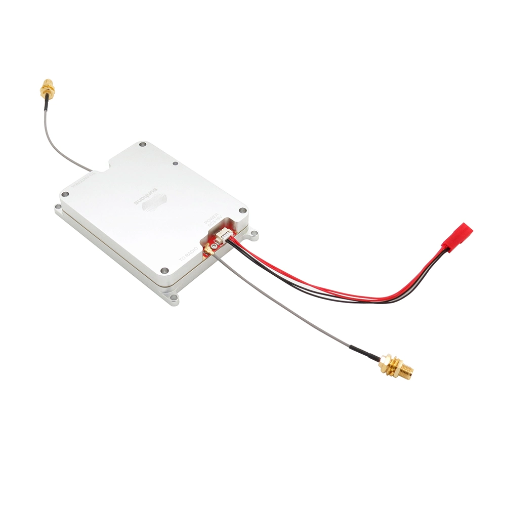 4W 36dBm repetidor inalámbrico de banda Dual Amplificador Extensor de rango de 2,4 y 5,8 Ghz WiFi Amplificador de señal para RC aviones no tripulados UAV