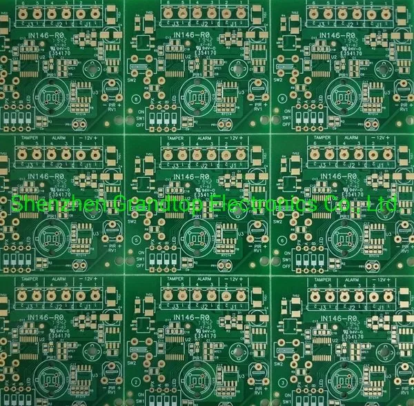 La precisión de oro de inmersión HASL OEM Single Doble PCB multicapa