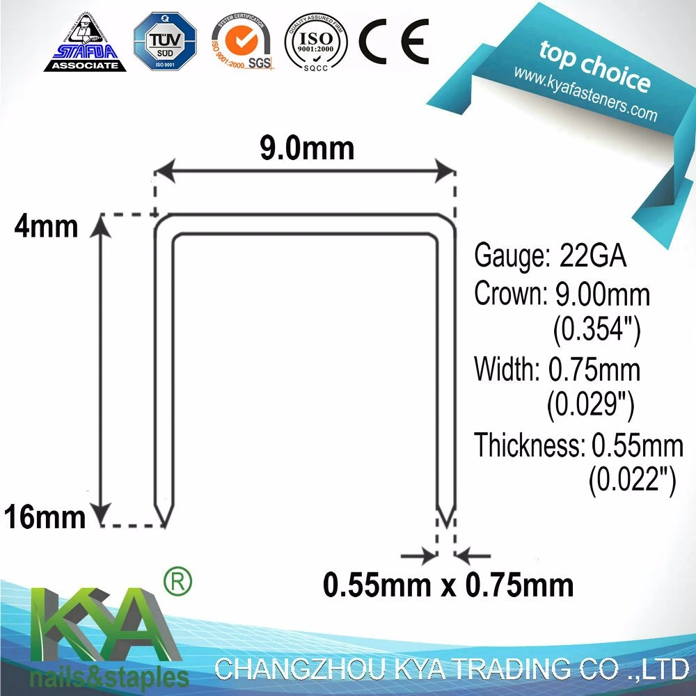 Jk-670 Industrial de la serie grapas para Joiner, Furnituring, tapicería