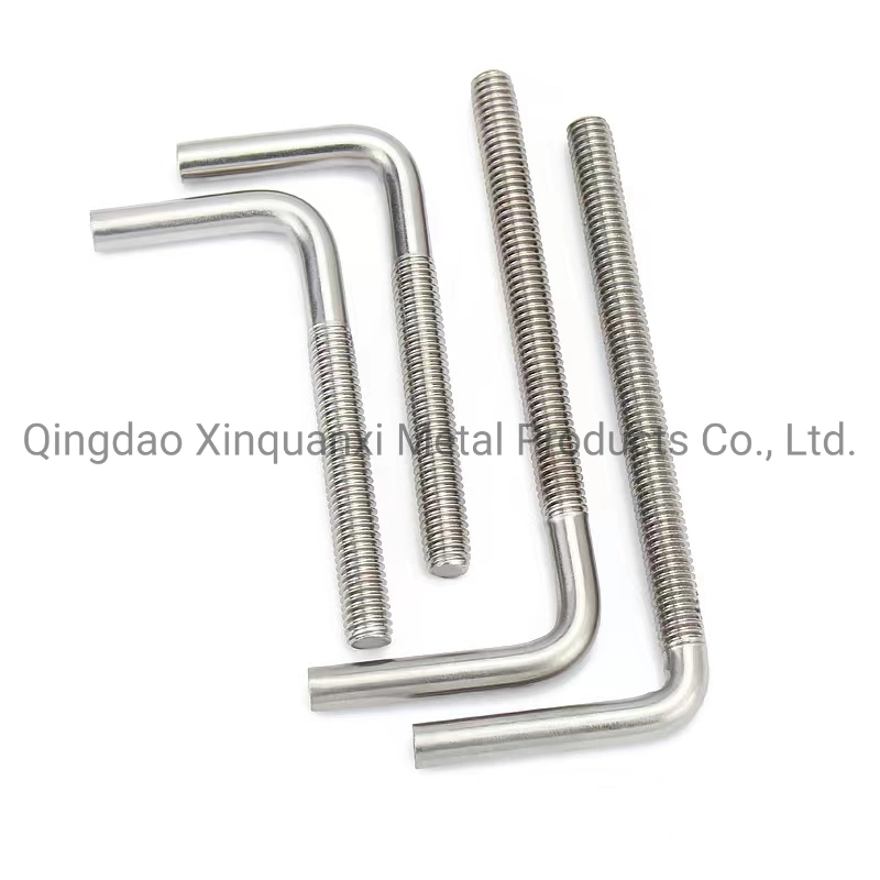 Stainless Steel L Type Screw Hooks L Shape Screw Whole