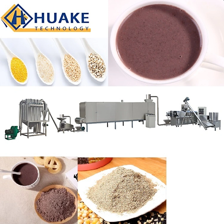 Healthy Baby Food Nutritional Powder Making Machine Extruder Production Equipment