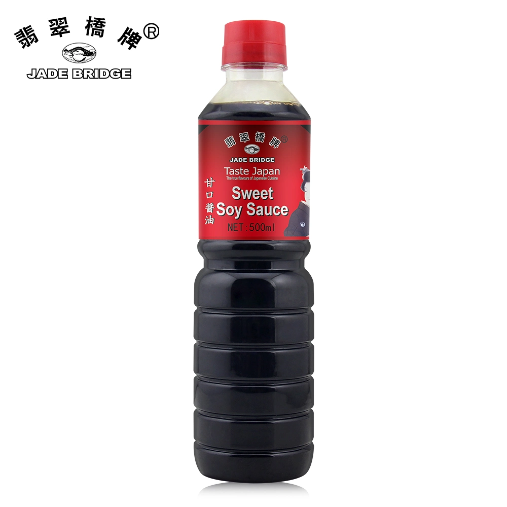 Hot Sale Shoyu Manufacturer Authentic Soybean Sauce 500 Ml Plastic Bottle Sweet Soy Sauce