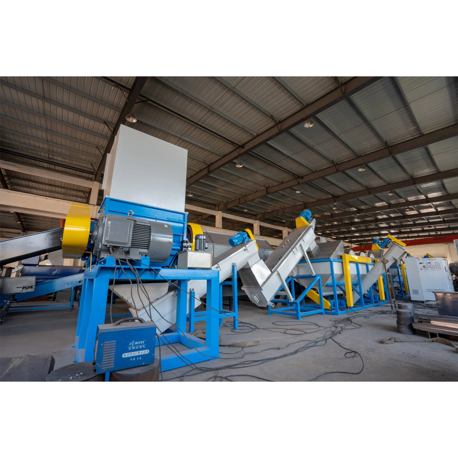 Full-Featured PE PP Plastic Film Washing Drying Line