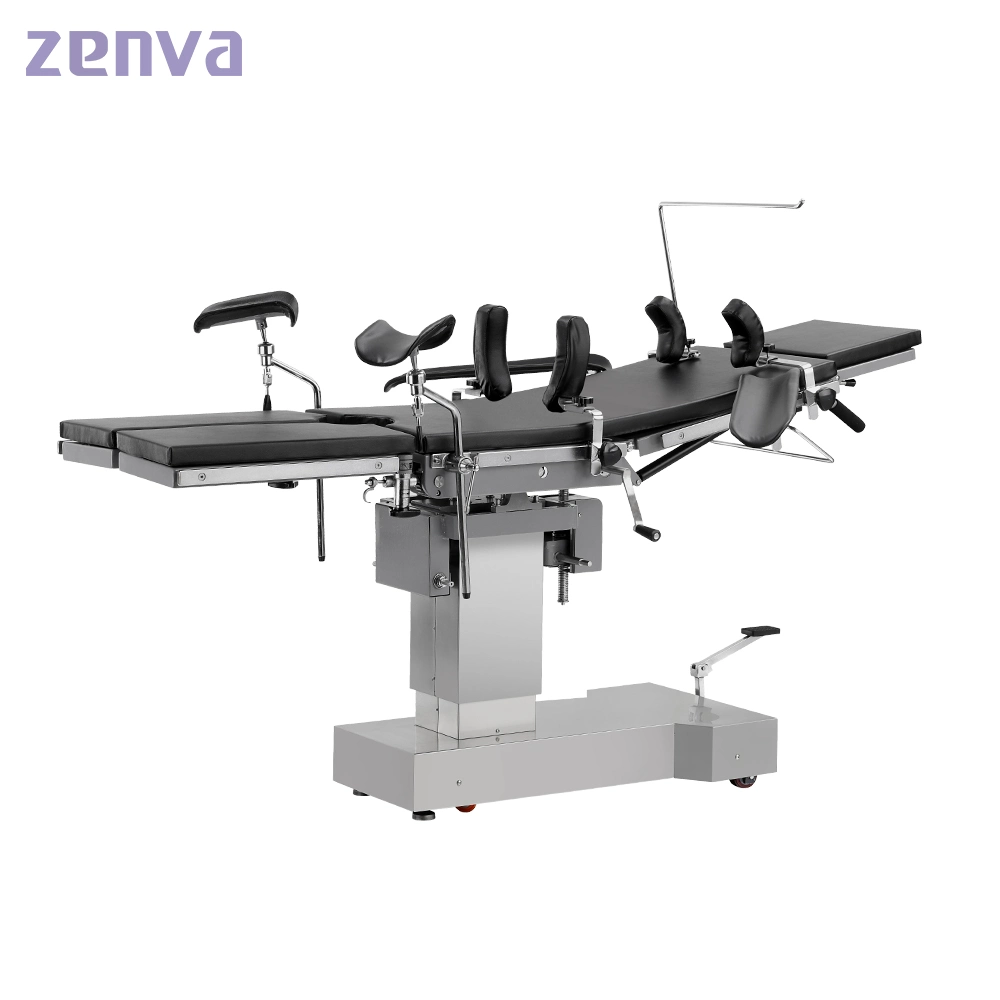 Zenva Cheap Manual Operating Table for General Surgery