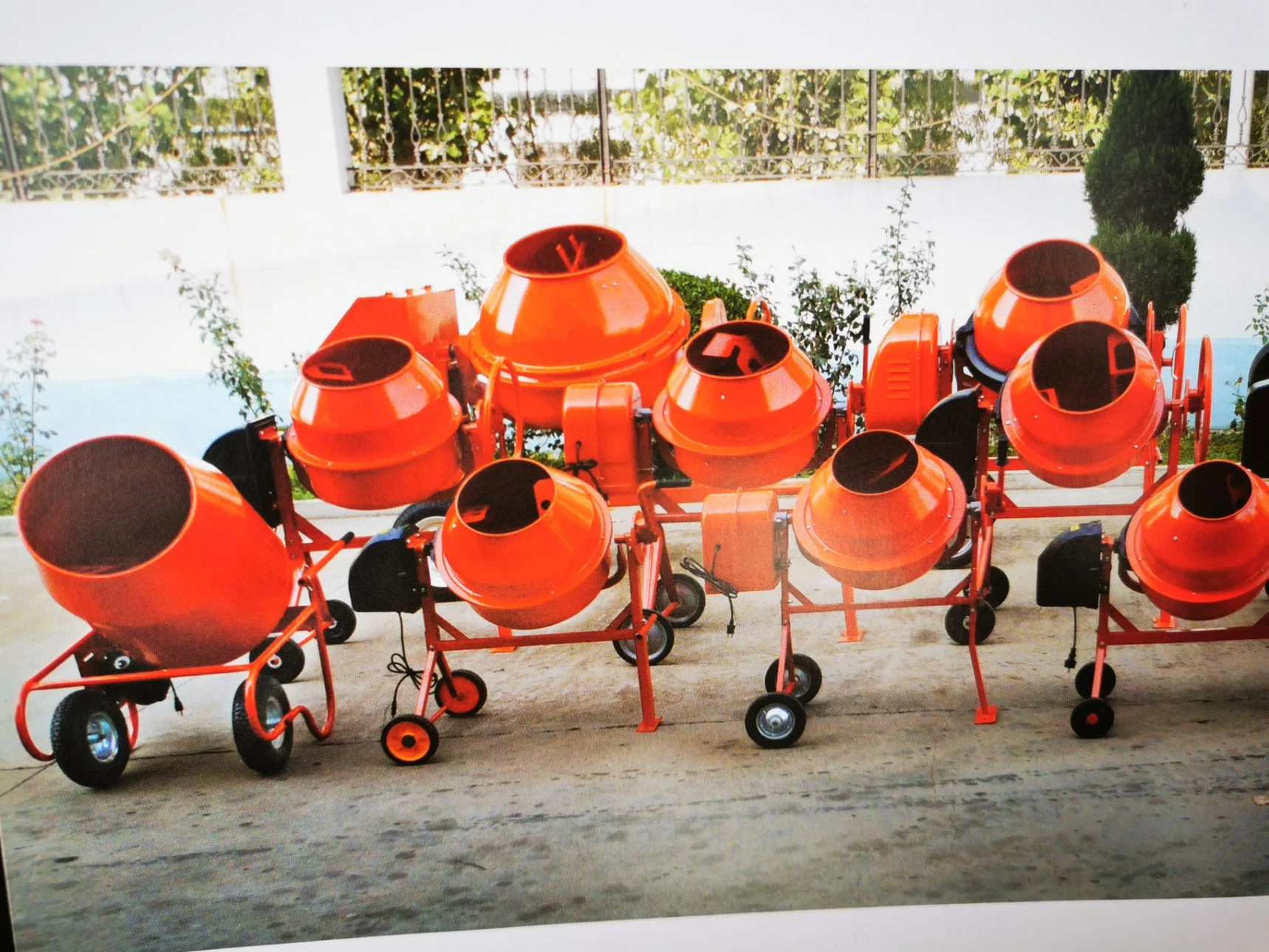 500L Construction Building Cement Mixer High Capacity Concrete Mixer