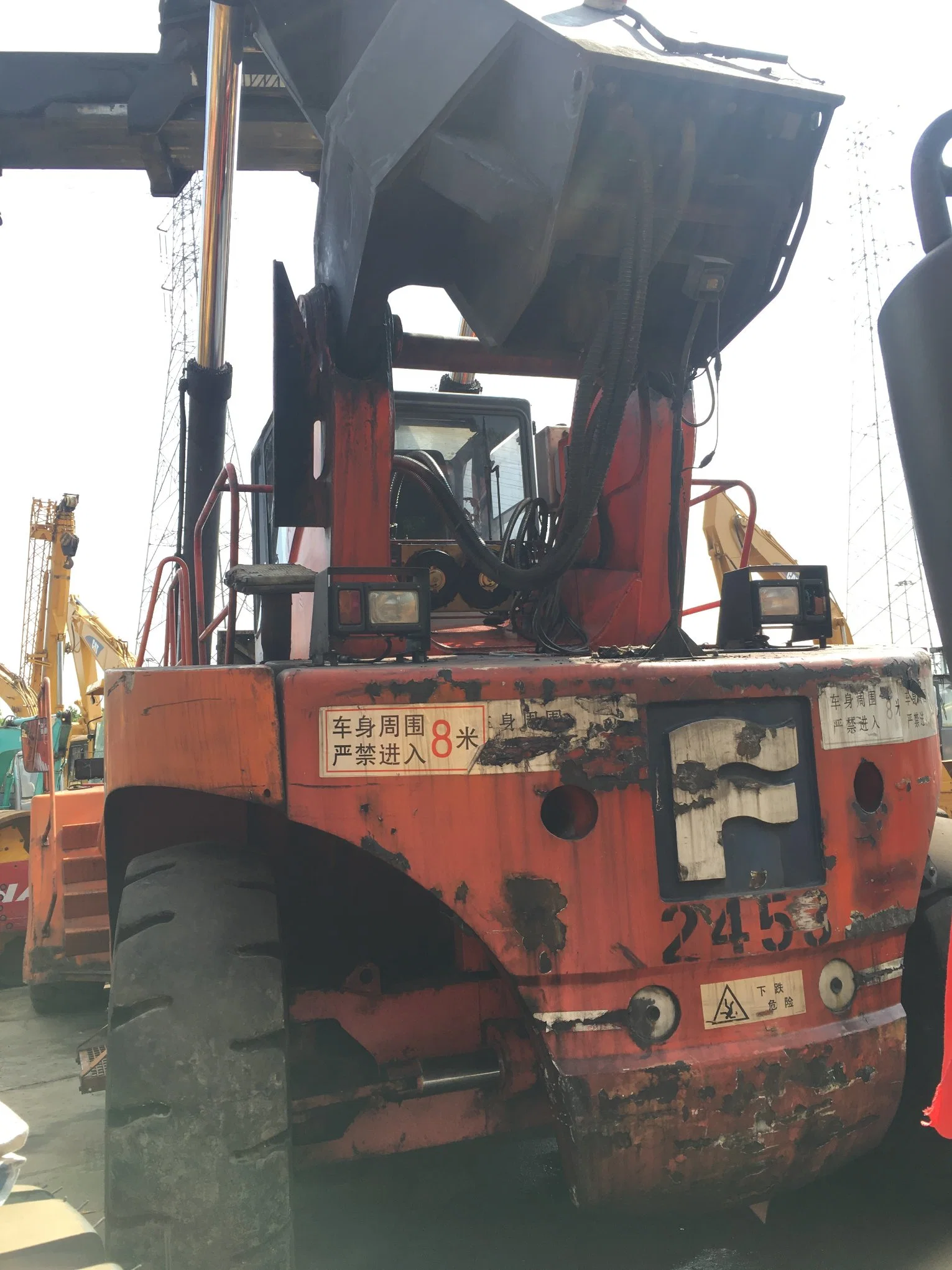 Used Secondhand Big Capacity Forklift Used Model CS45km