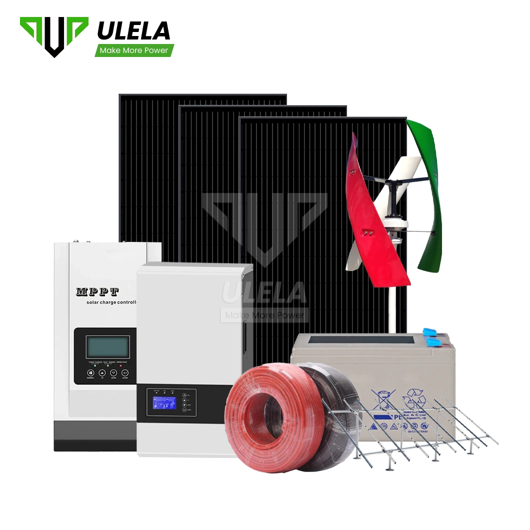 Ulela Best Small Solar Generators Manufacturers OEM Custom off Grid 20 Kw Solar System China 3.5kw Wind Turbine Hybrid off Grid System