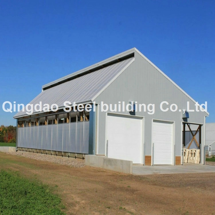 Prefabricated Farm Poultry Steel Structure Housing Is Cheap Chicken Coop/Doghouse/Cow Shed/Horse Farm