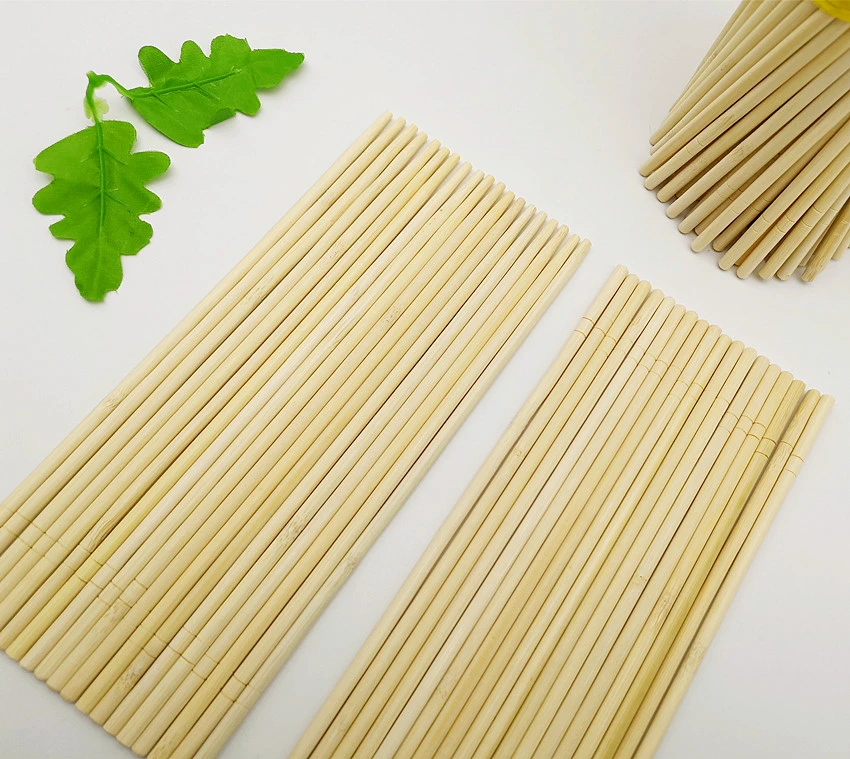 Venda a quente descartáveis biodegradáveis Bambu Chopstick redonda