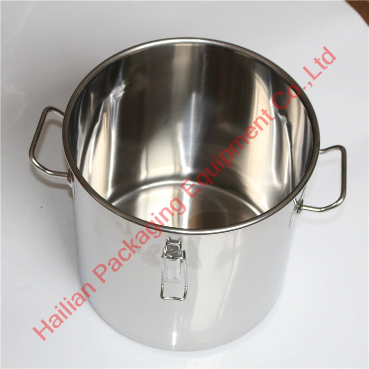 Durable Stainless Steel Soup Bucket with Food Grade Sealing Ring