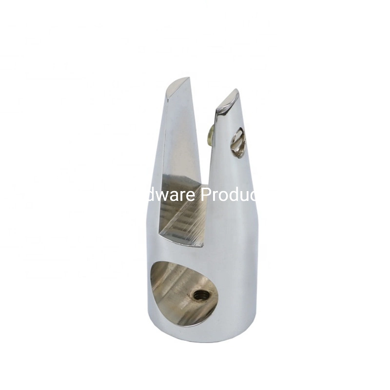 Brass Material Hanging Pipe Connector with Glass Clamp Connetor Fitting for 19mm or 25mm Bathroom Pipe