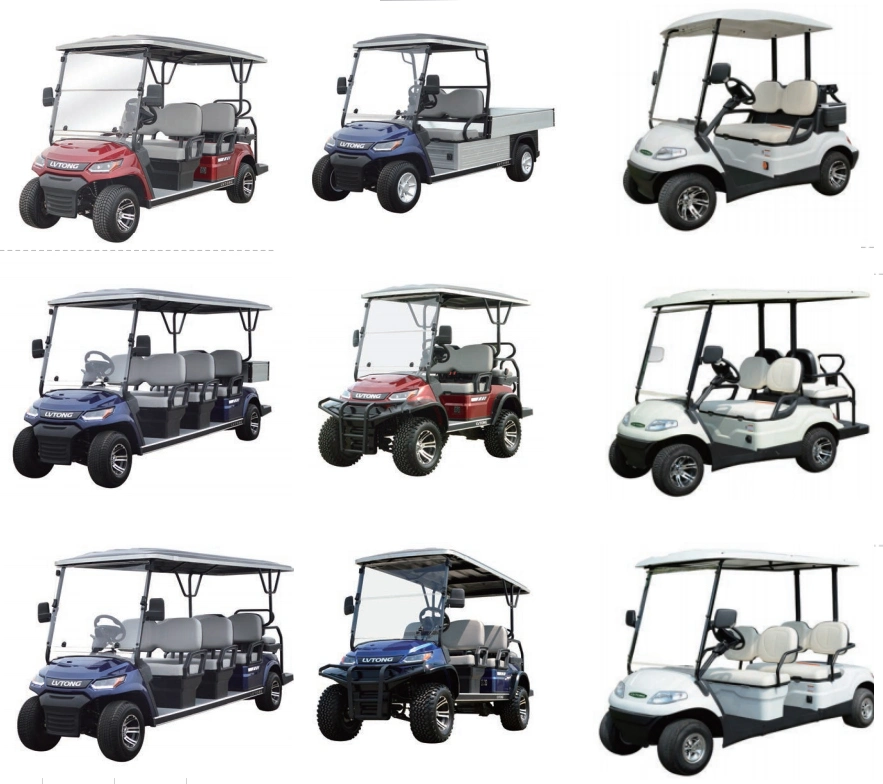 Electric Golf Cart/Buggy/Gas Powered Golf Cart/2seats/4seats/6seats/8seats/10sets/12seats/14seats