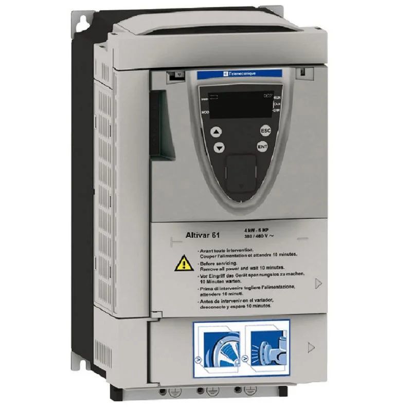 New-Original Schnei-Der-ATV61hu15n4z Variable-Speed Drive Inverter-Altivar 61-1.5kw 2HP-380 to 480V IP20 Good-Price