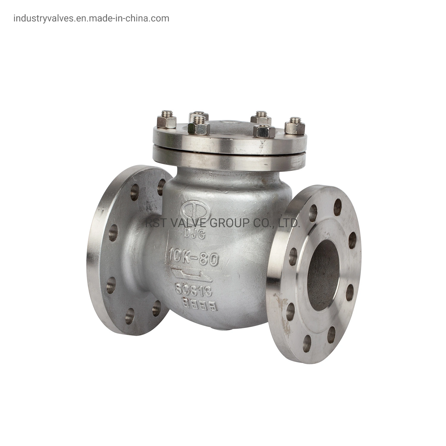 API/JIS/DIN Swing Check Valve Factory Derect Sell 150/300/600/900lb Wcb/CF8/CF8m