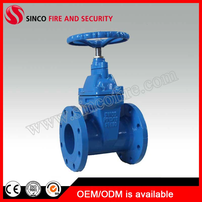 Pn10 Gate Valve Soft Seal Flange Ductile Iron Gate Valve