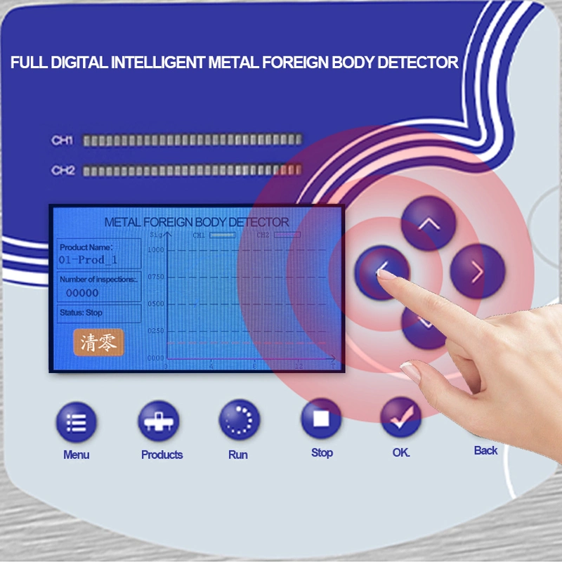 High Sensitivity Best Price High Accuracy Food Metal Detector Machine