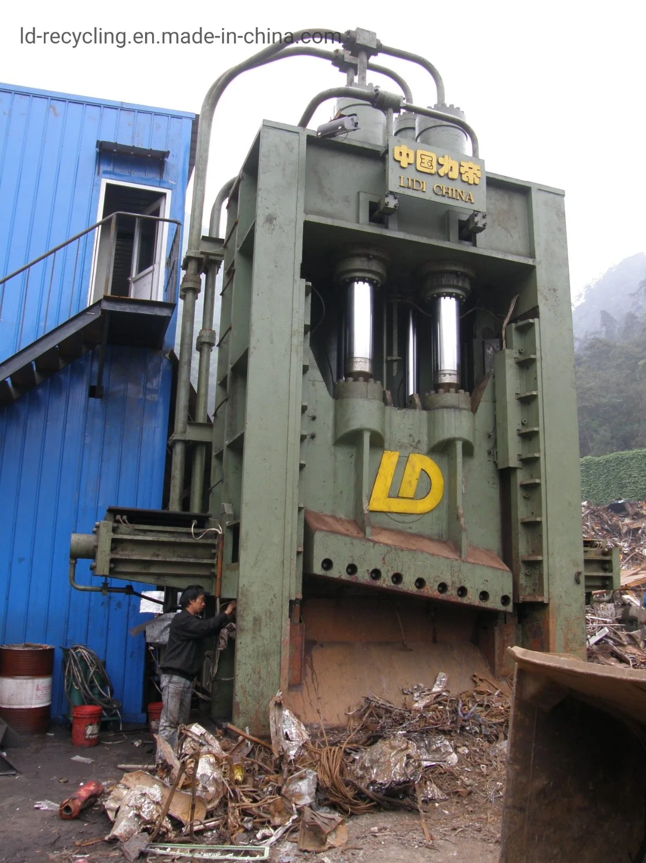 Q91y-800W Large Scrap Metal Shear for Recycling