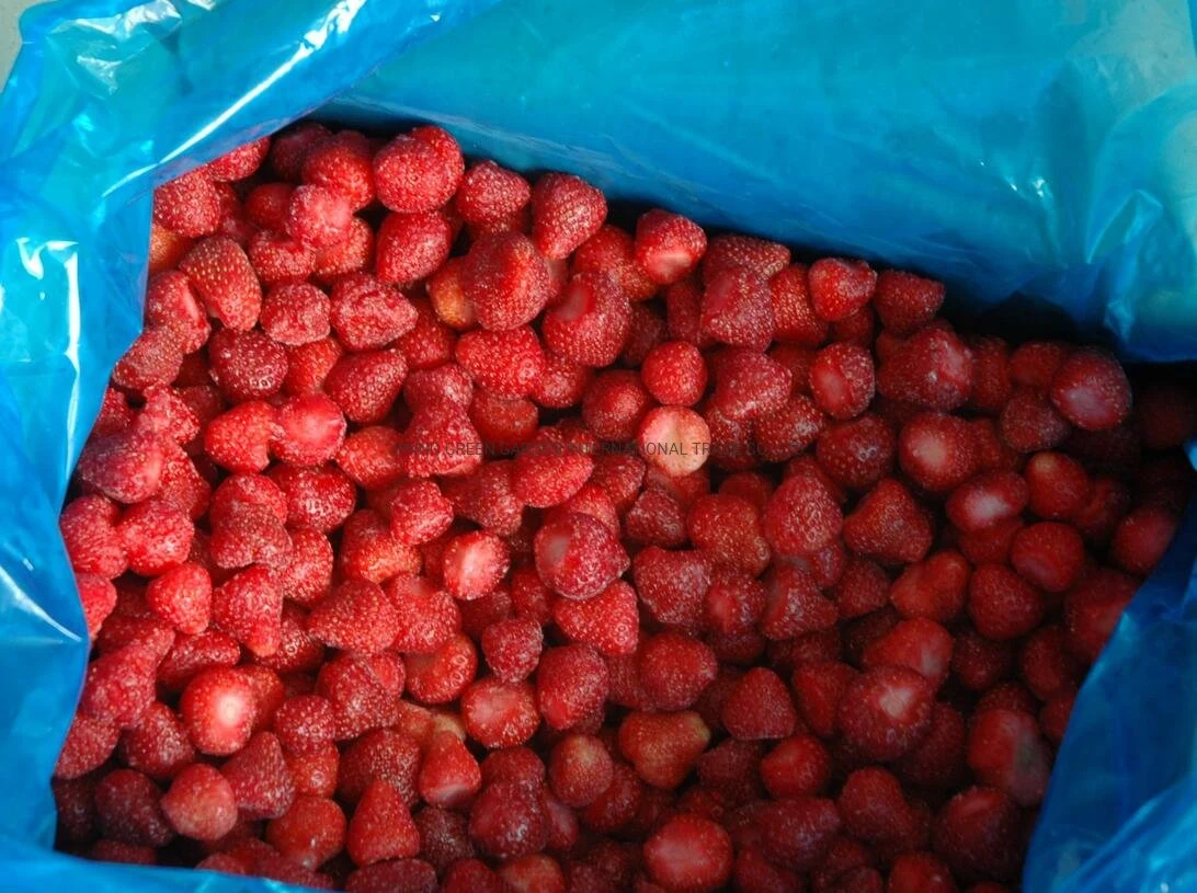 2020 nouvelle récolte de gros de fruits surgelés IQF rouge fraises fraîches