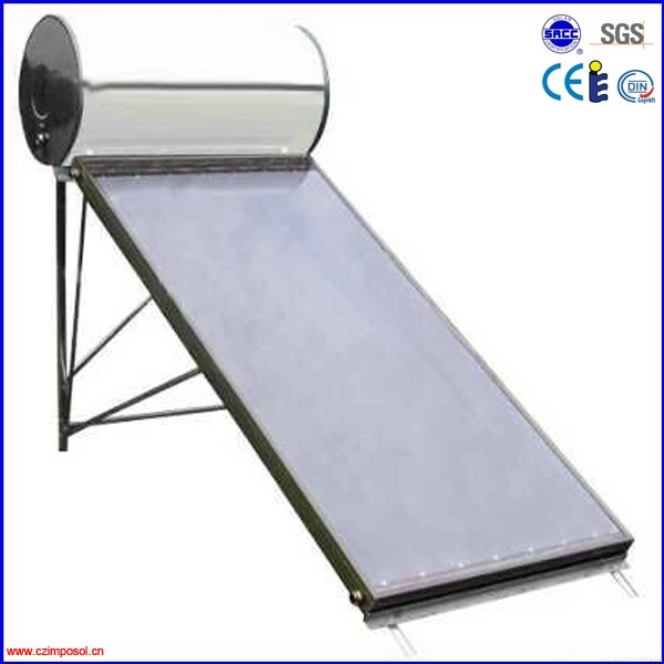 250L плоская пластина солнечной энергии для нагрева воды системы