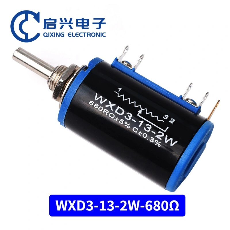 El potenciómetro de bobinado Multiturn Wxd3-13-2W 220 Ohm