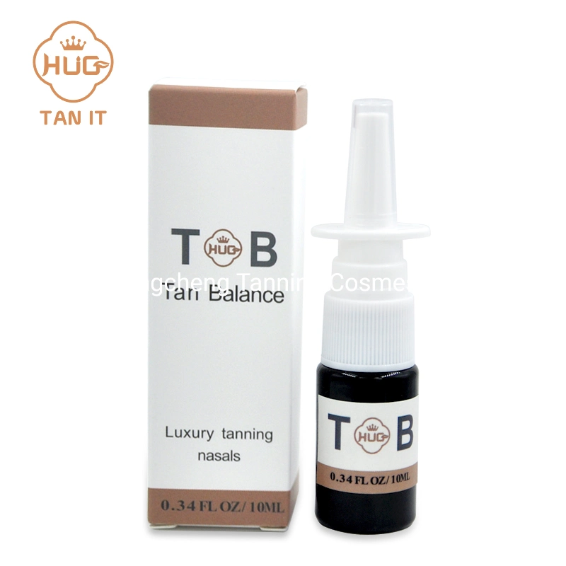 Private Label Custom Logo Tanning Nasal Spray 10ml 10mg