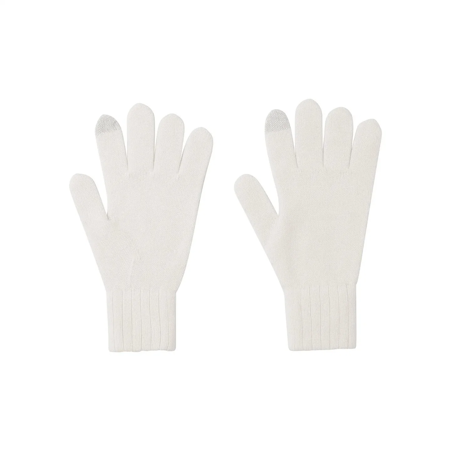 100% Cashmere punto pantalla Unisex guantes de mano Accesorios ropa