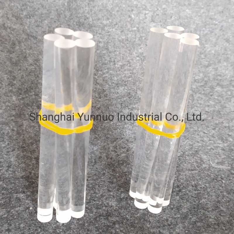 China Transparent Fused Slica Quartz Rod for UV Light