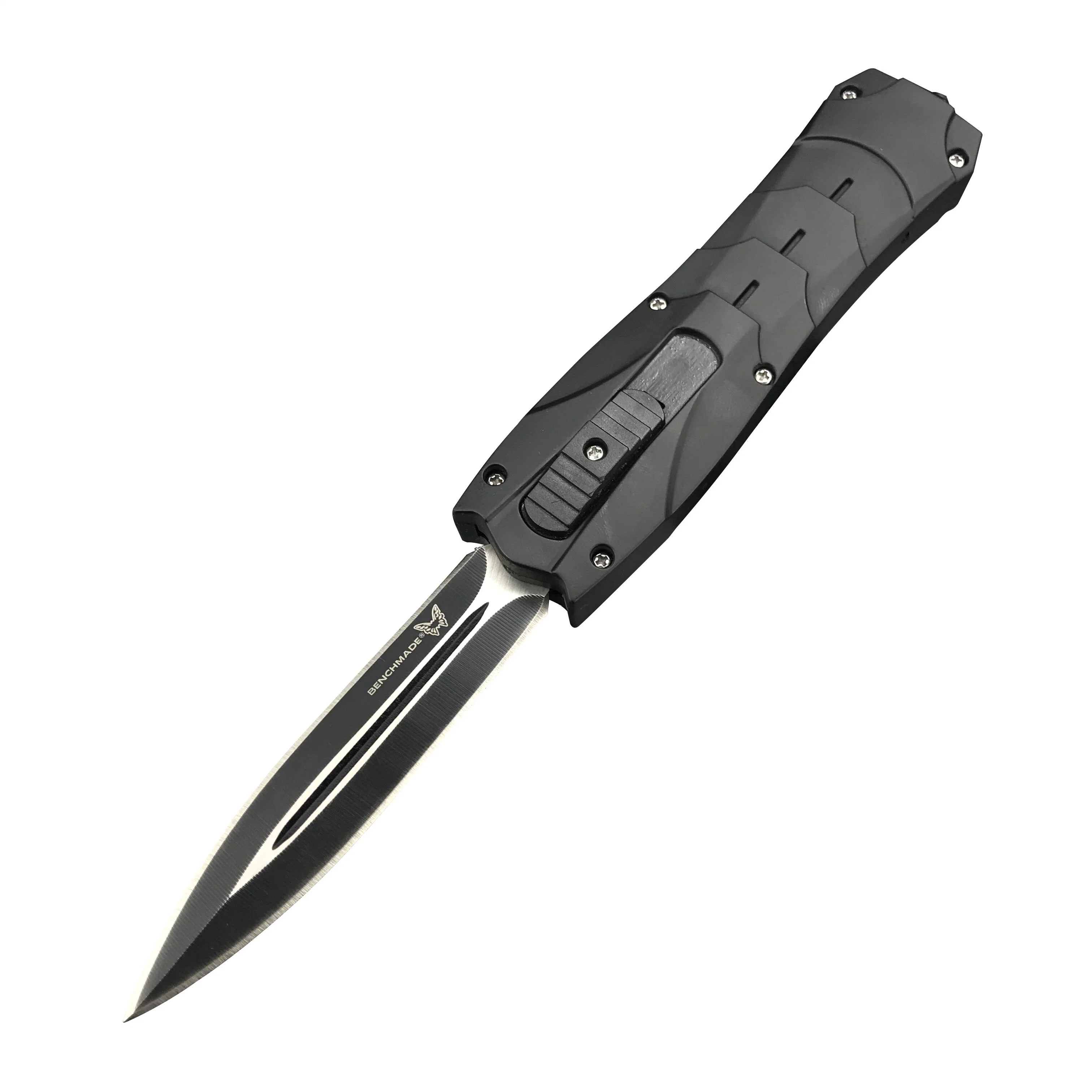 Benchmade E141 Goma de mango doble pico Full Blade supervivencia al aire libre Cuchillo